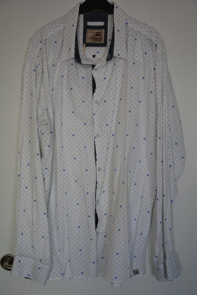 Nieuwe overhemd NO EXCESS., Kleding | Heren, Ophalen of Verzenden, Nieuw, Wit, Overige halswijdtes