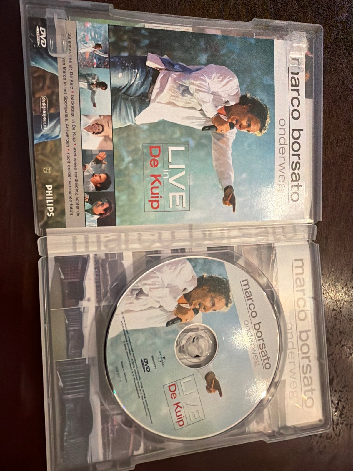 Marco Borsato - Onderweg: Live in De Kuip DVD, Alle leeftijden, Nederlands, Concert, Gebruikt