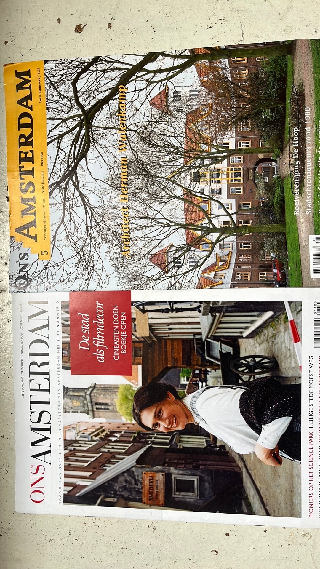 Ons Amsterdam 40 jaargangen, Boeken, Tijdschriften en Kranten, Gelezen, Overige typen, Ophalen
