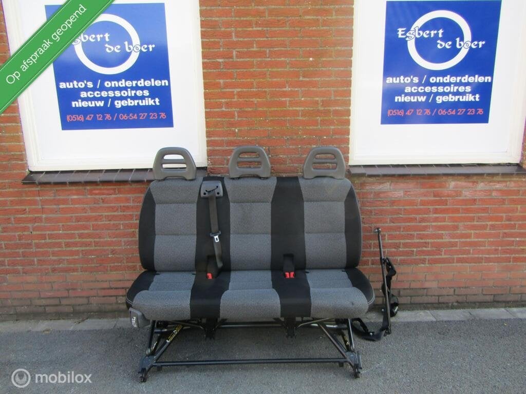 achterbank 3 persoons ducato boxer jumper of andere bussen, Auto-onderdelen, Gebruikt, Fiat, Ophalen of Verzenden, Fiat