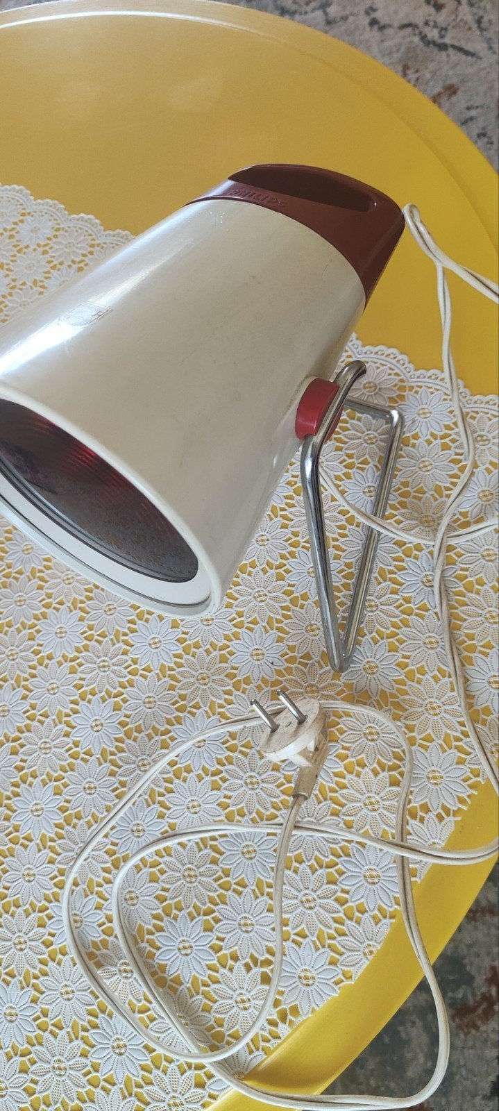 Vintage Philips infrarood lamp, Ophalen