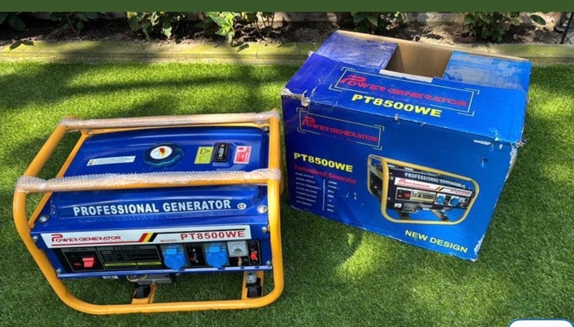 Nieuwe Professional Generator PT8500WE - Benzine Aggregaat, Ophalen of Verzenden, Nieuw