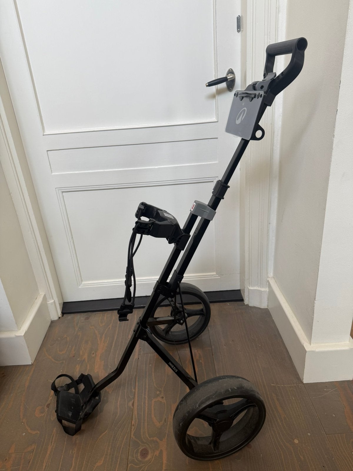 INESIS golftrolley 100 2 wielen, Ophalen, Zo goed als nieuw, Golfkar