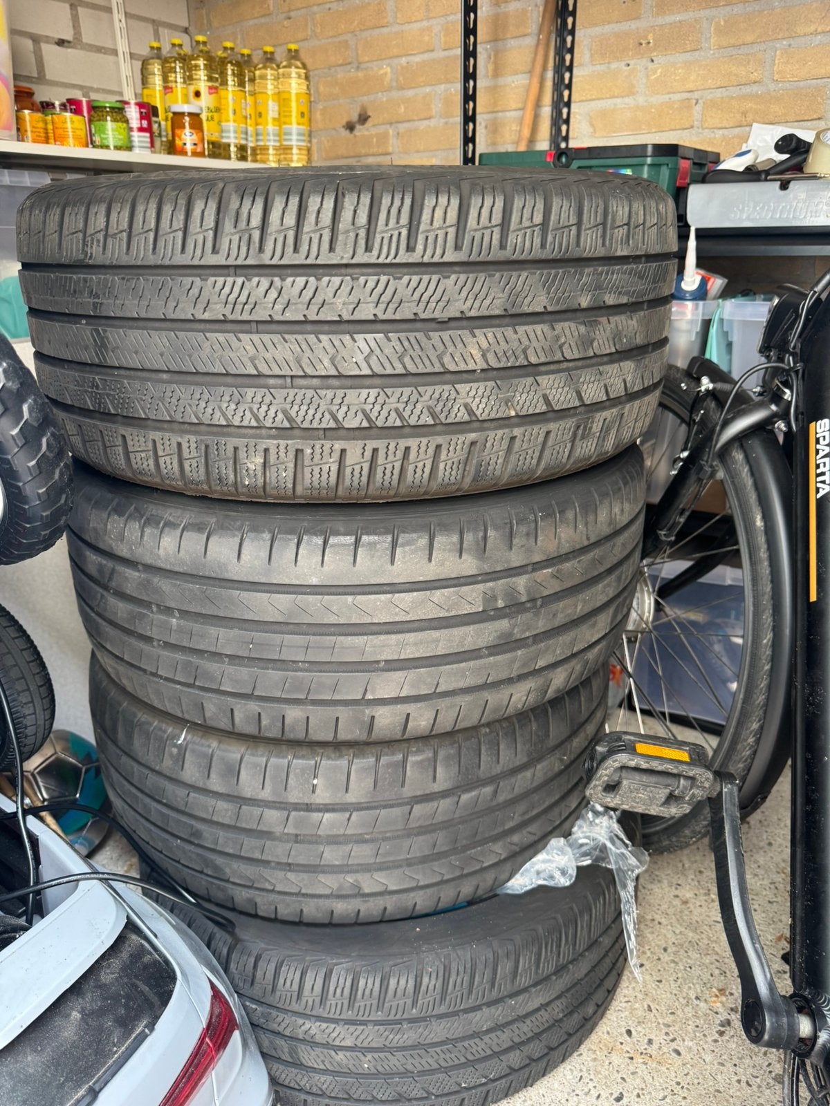Autobanden tekoop, Ophalen, 18 inch, Gebruikt, All Season