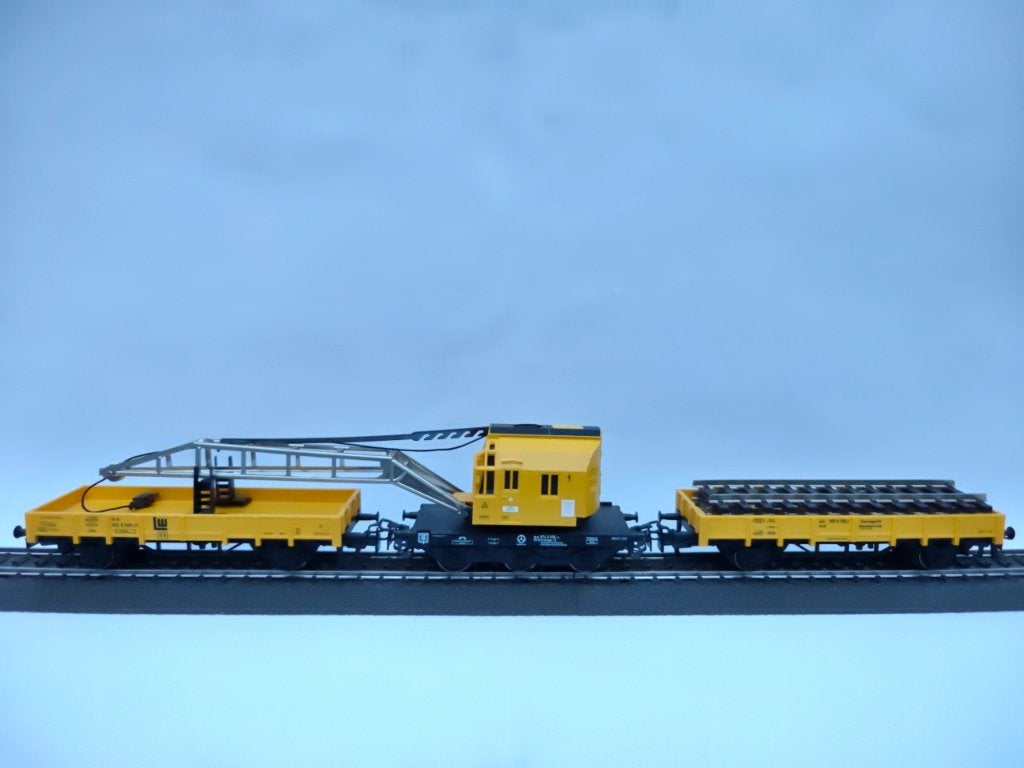 Märklin 4671 H0 kraanwagen met extra wagen, Ophalen of Verzenden, Wisselstroom, Wagon, Märklin