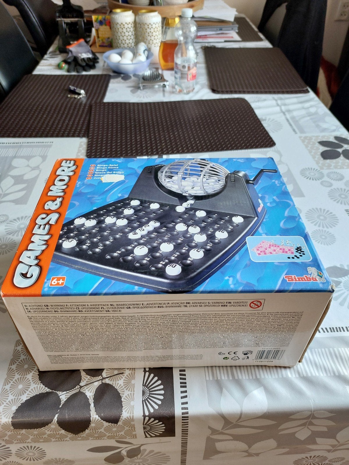 Bingo spel, Ophalen, Overige merken