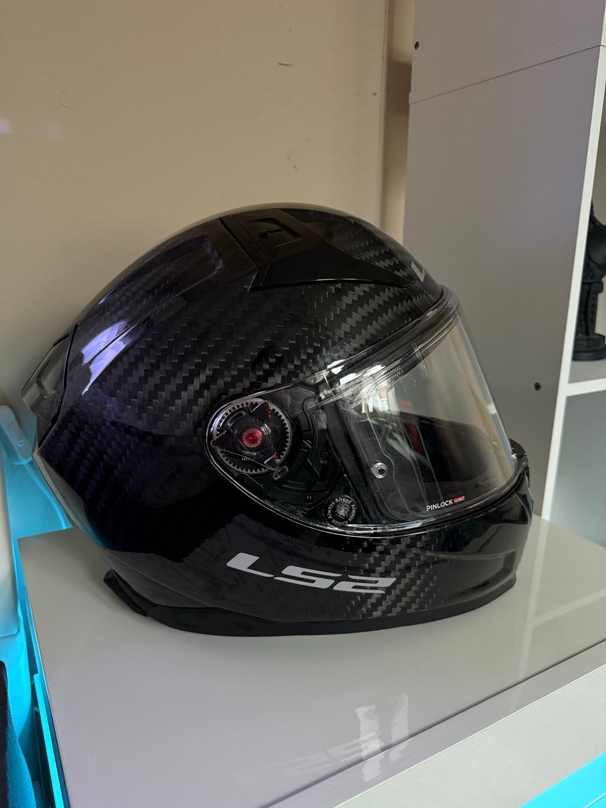 LS2 Vector II Carbon Integraalhelm - Maat L, Motoren, Overige merken, Dames, Ophalen of Verzenden, Integraalhelm