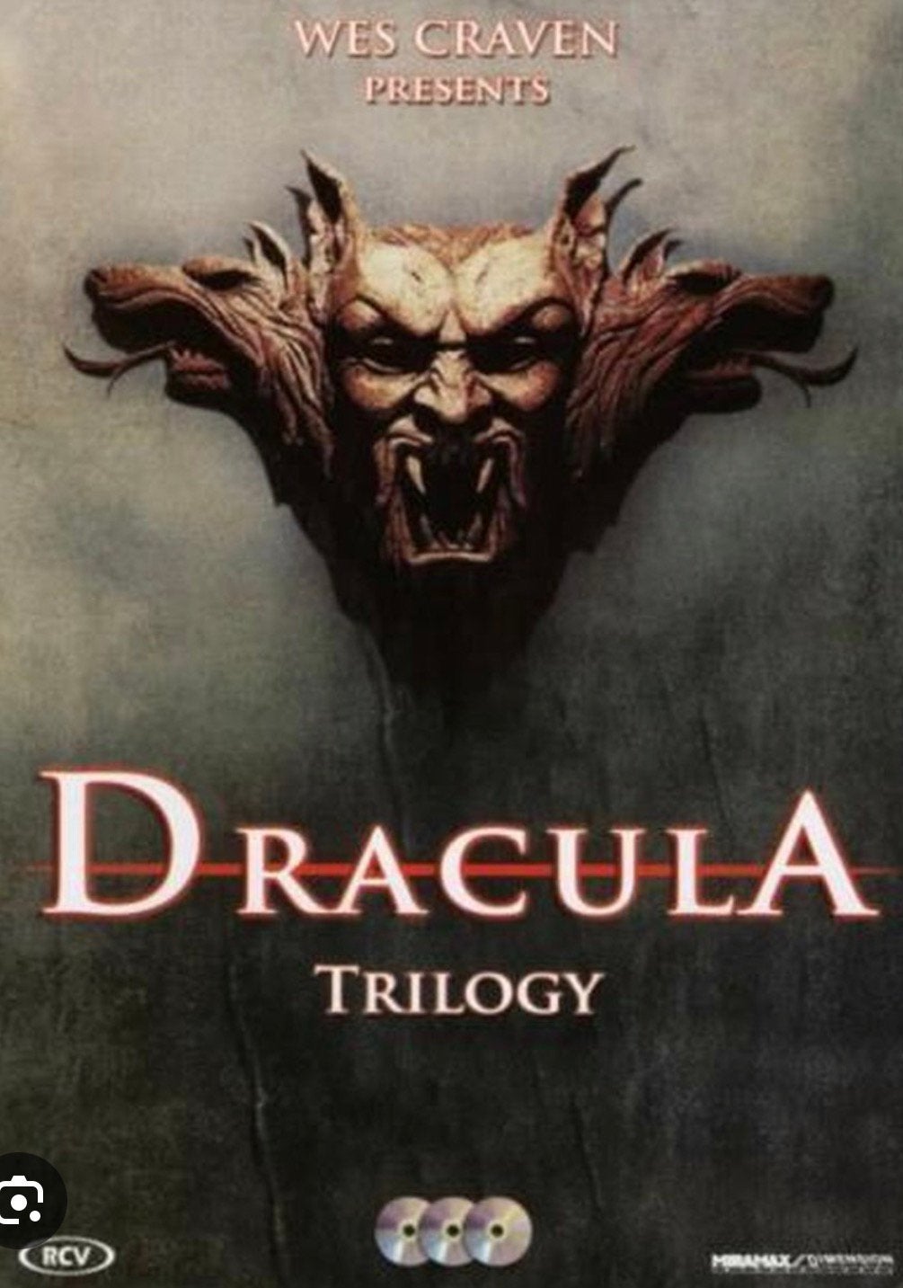 Wes craven; Dracula Trilogy in steelcase, Vampiers of Zombies, Vanaf 16 jaar, Boxset, Ophalen of Verzenden