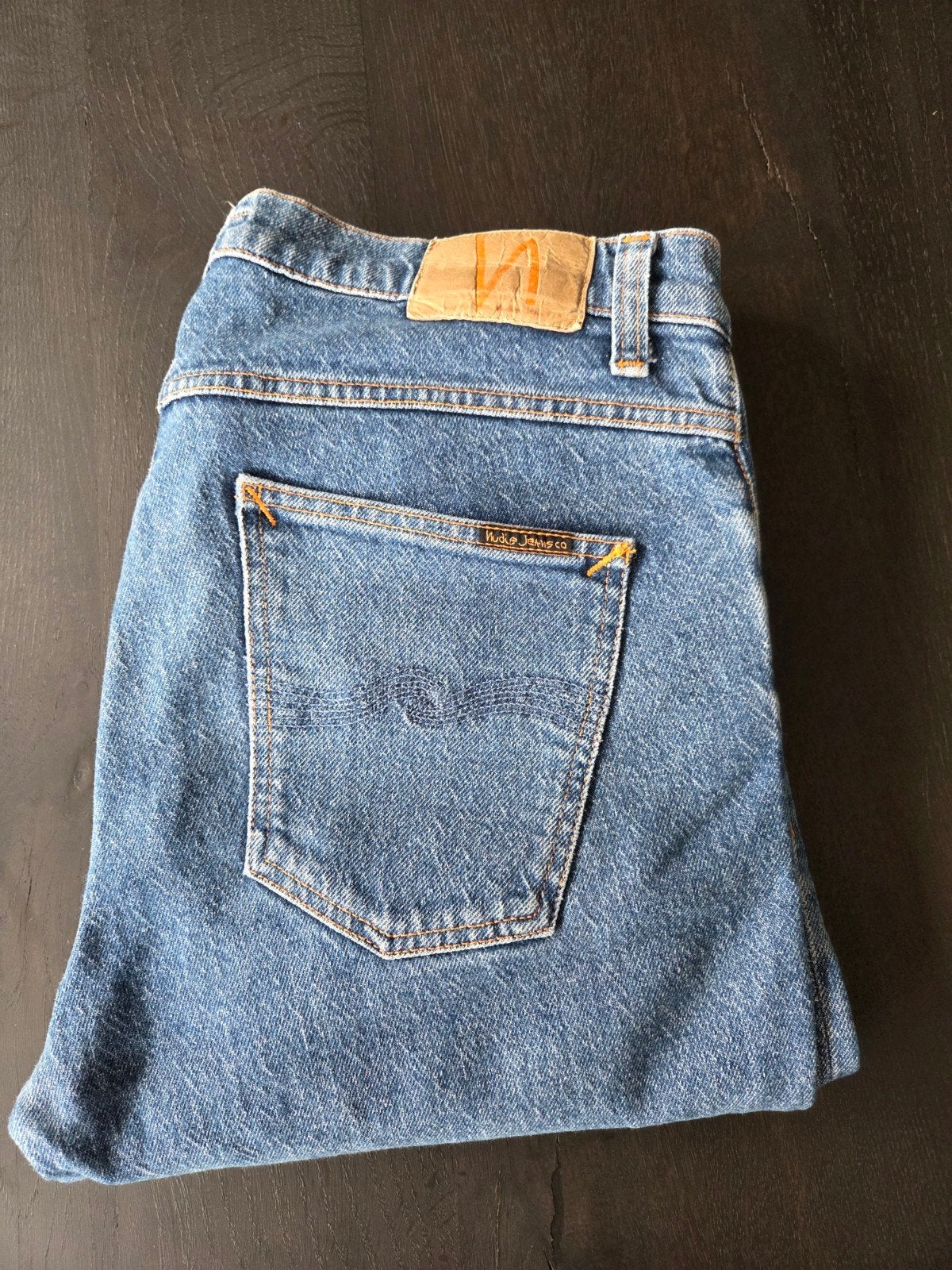 Nudie Jeans Co. spijkerbroek - W32 L34, Blauw, W32 (confectie 46) of kleiner, Ophalen of Verzenden, Nudie Jeans Co.