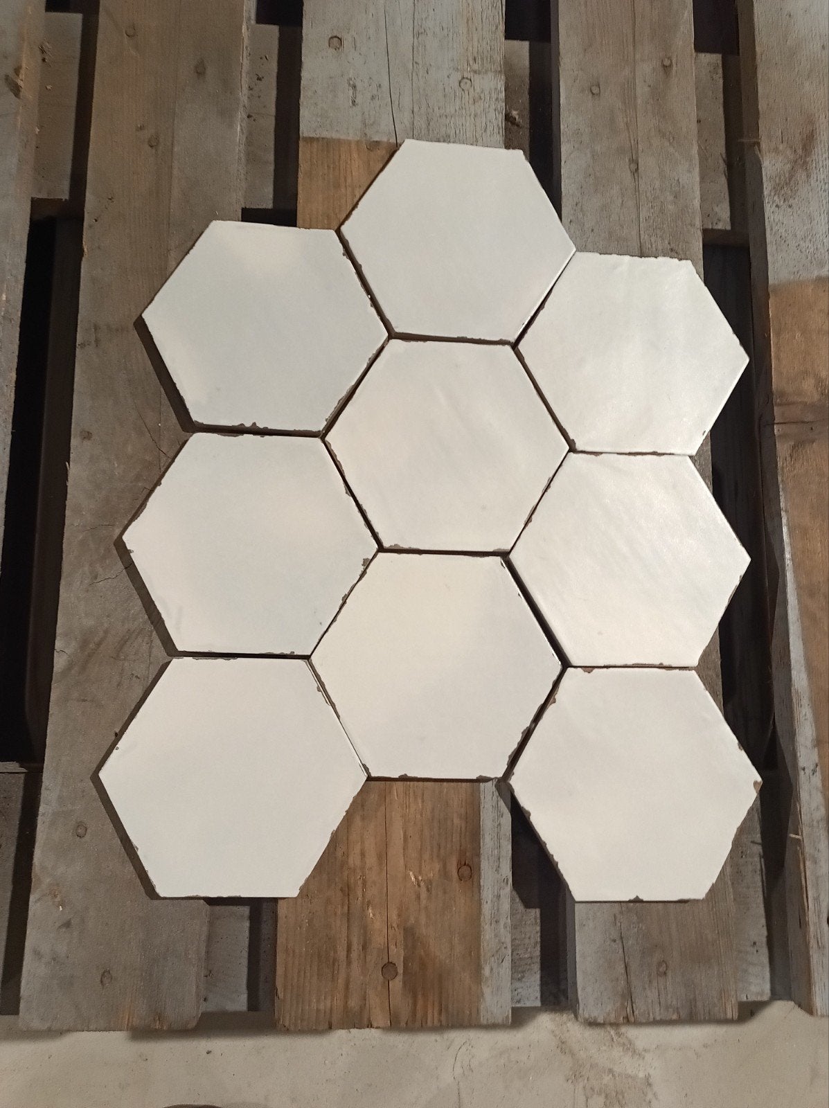 tegels hexagon, Nieuw, Minder dan 20 cm, Minder dan 5 m², Wandtegels