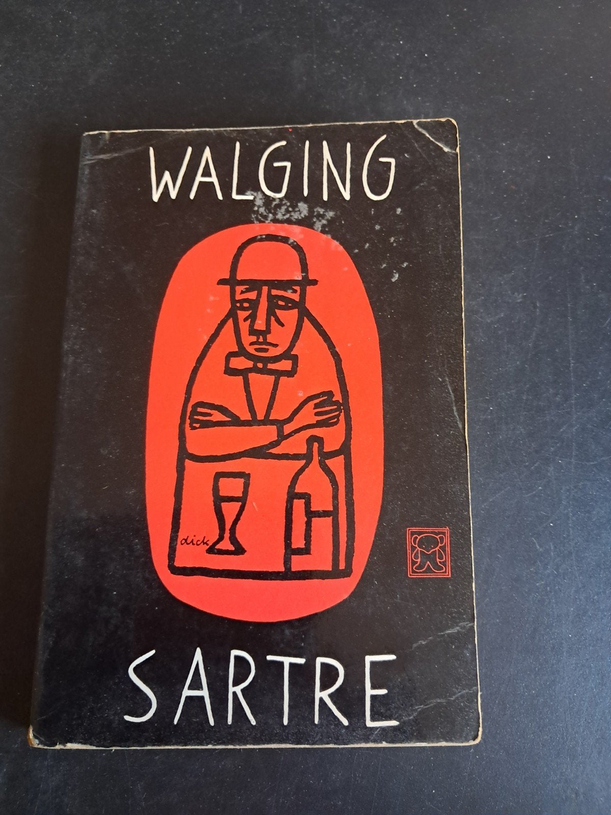 Walging - Jean-Paul Sartre (Zwarte Beertjes), Boeken, Ophalen of Verzenden, Gelezen, Jean-Paul Sartre, Nederland