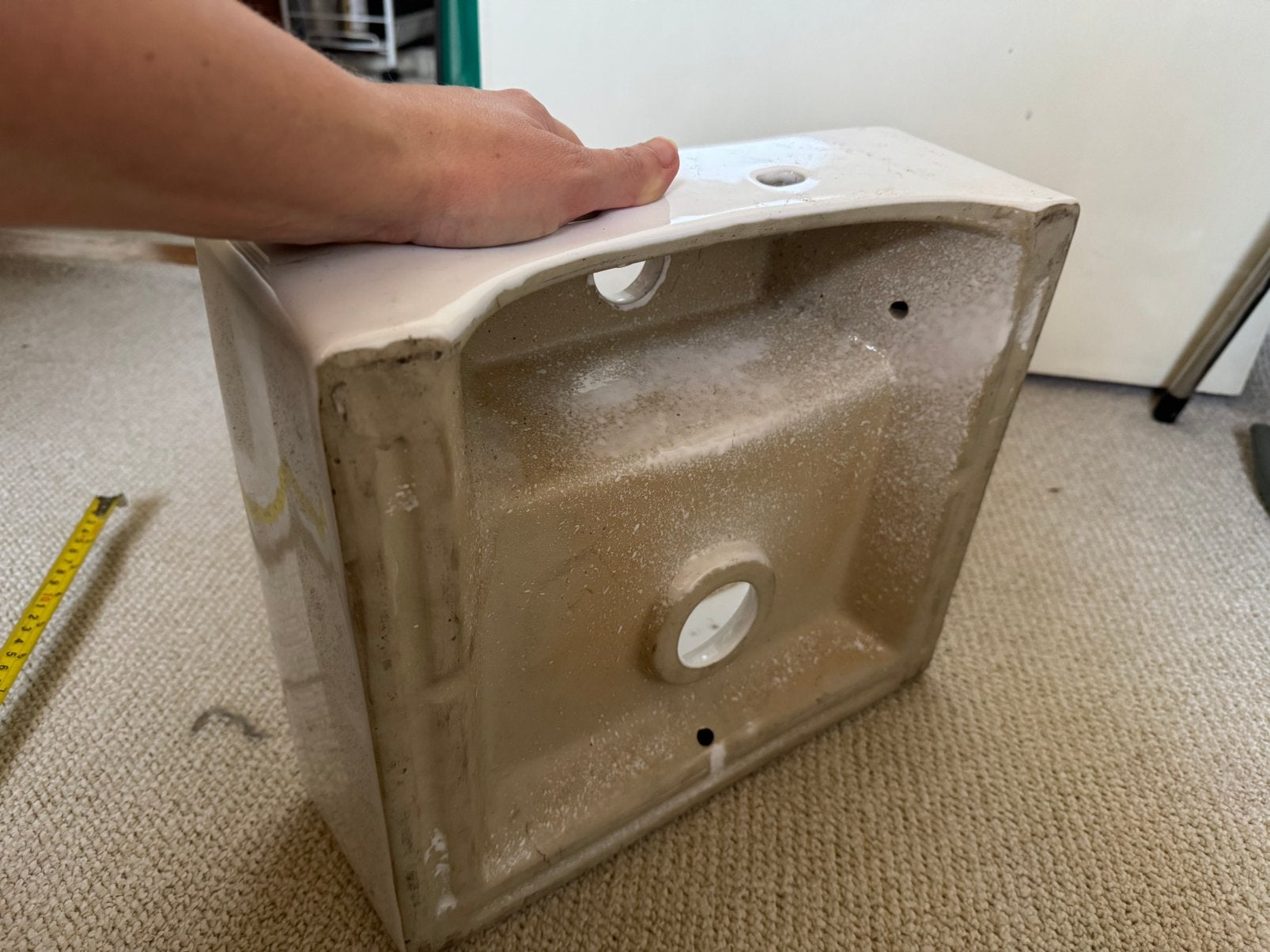 Gootsteentje voor de kleine badkamer (wc), Ophalen, Minder dan 50 cm, Overige typen, Zo goed als nieuw