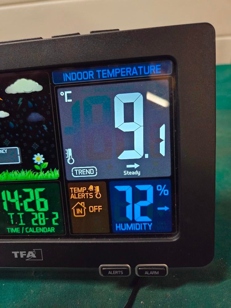 TFA weerstation, zgan, Ophalen of Verzenden, 'T Olde Gre-j, Info@toldegrej.nl, Endepoelstraat 20f Didam
