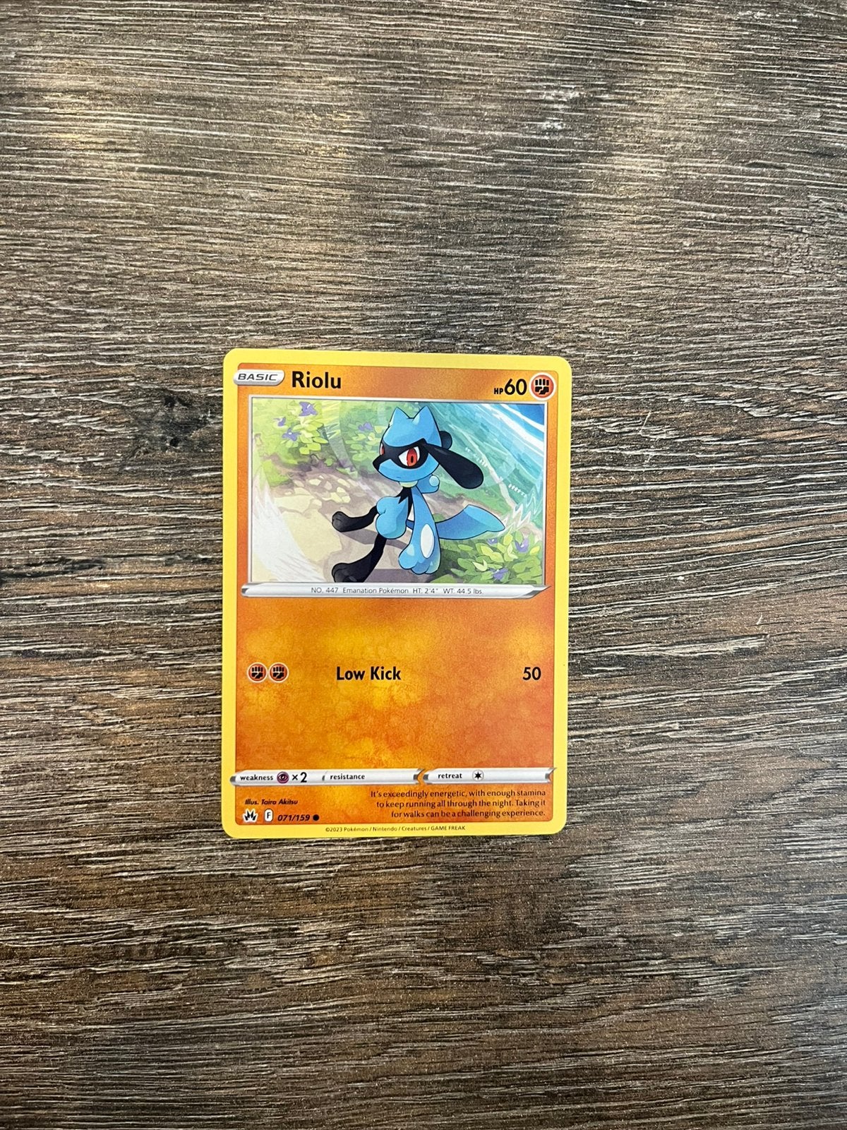 Riolu CRZ 071/159, Ophalen of Verzenden, Zo goed als nieuw