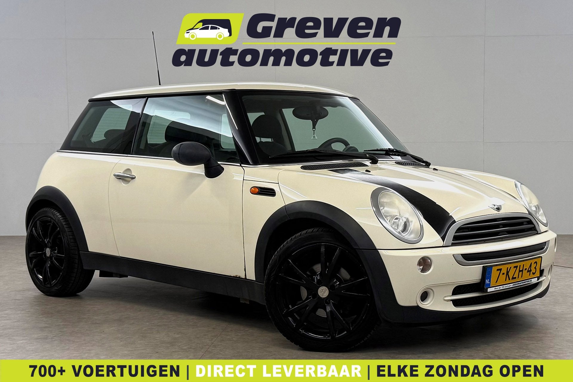 MINI Cooper 1.6 One | Airco | Elektrpakket (bj 2007), Auto's, Mini, Voorwielaandrijving, Gebruikt, 4 cilinders, Wit