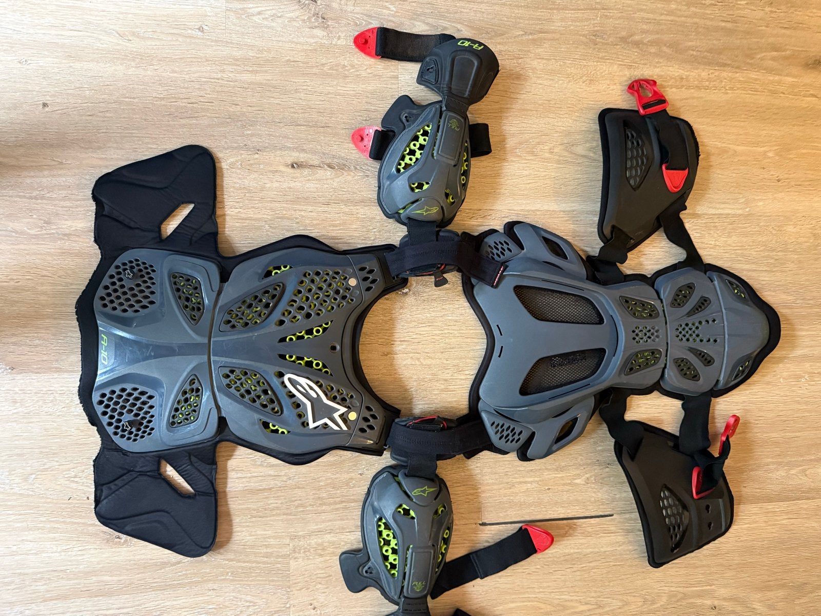 Alpinestars A-10 Full Chest Protector XL/XXL, Ophalen of Verzenden, Tweedehands, Heren, Overige typen