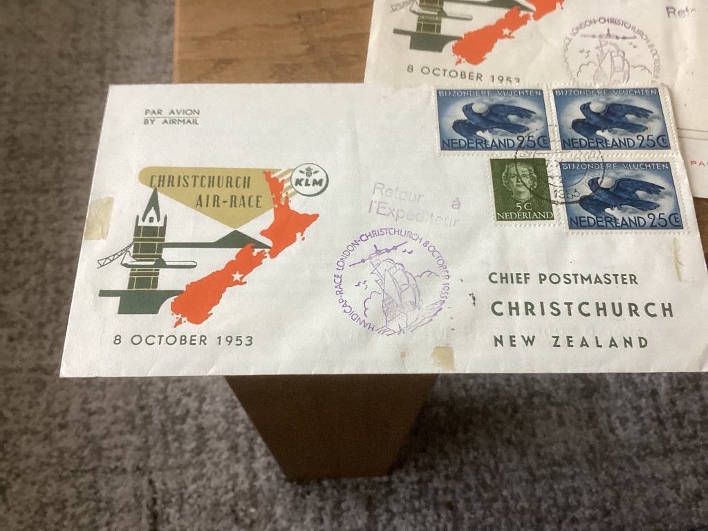 No2561 KLM London Amsterdam 7-10-1953 Nederland jaargang, Ophalen, Onbeschreven, Nederland