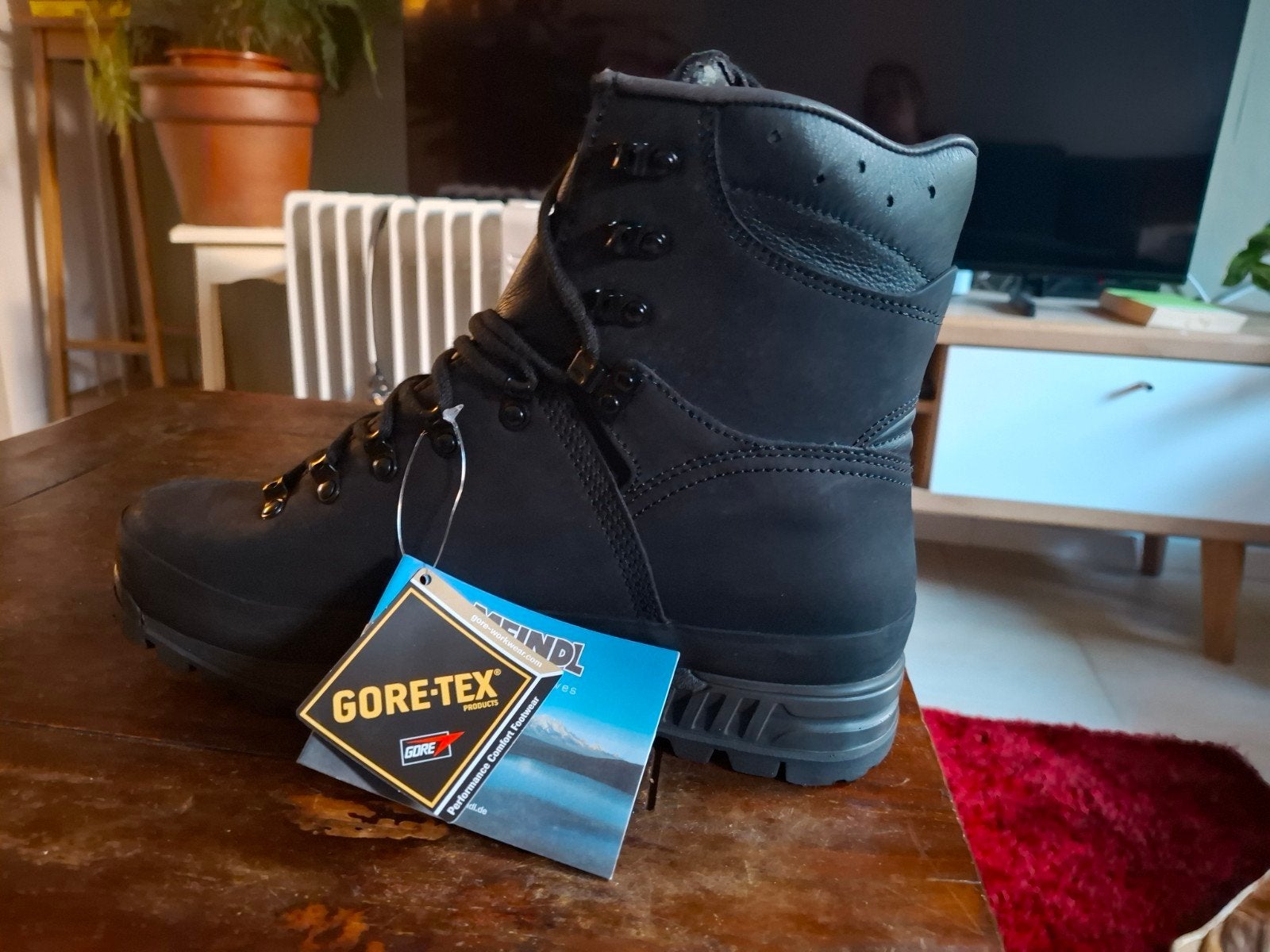 Meindl Gevecht M2 Men wandelschoenen - Zwart, Zwart, Boots, Nieuw, Ophalen of Verzenden