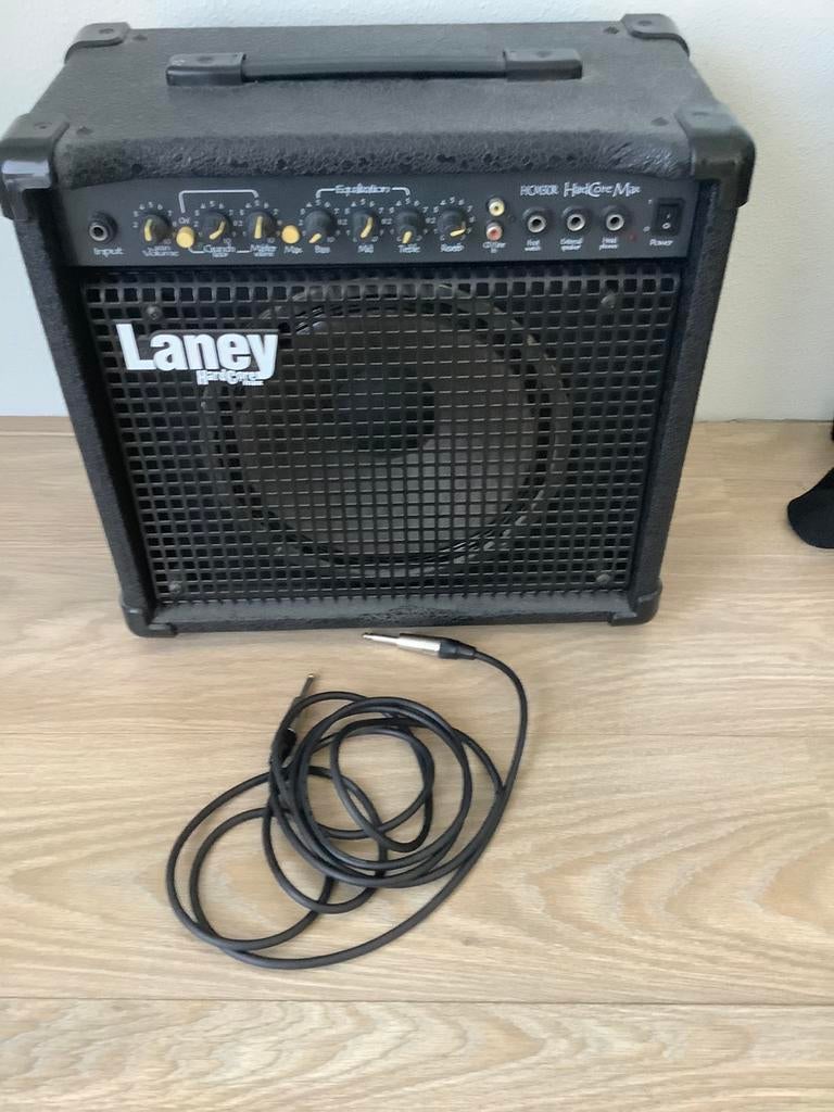 Laney hard core versterker en elektrische gitaar, Ophalen of Verzenden, Gebruikt, Minder dan 50 watt