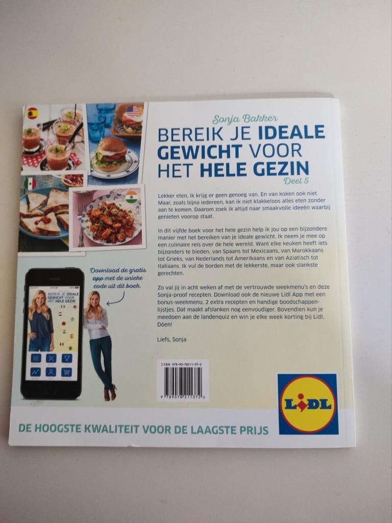 SONJA BAKKER bereik je ideale gewicht voor het hele gezin, Boeken, Ophalen of Verzenden, Zo goed als nieuw, Dieet en Voeding, Sonja Bakker