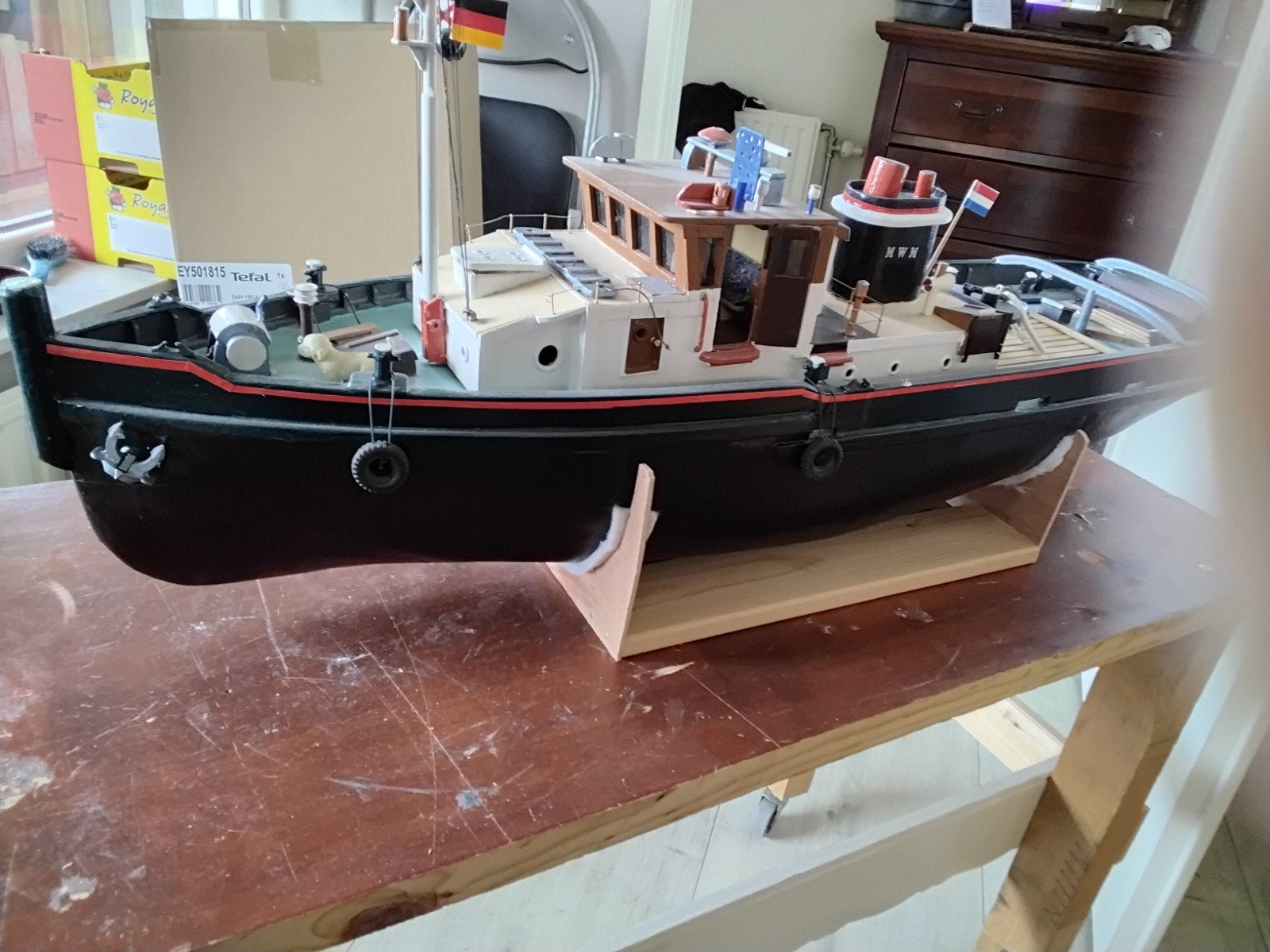 Te koop, Hobby en Vrije tijd, Modelbouw | Boten en Schepen, Ophalen of Verzenden, Groter dan 1:32