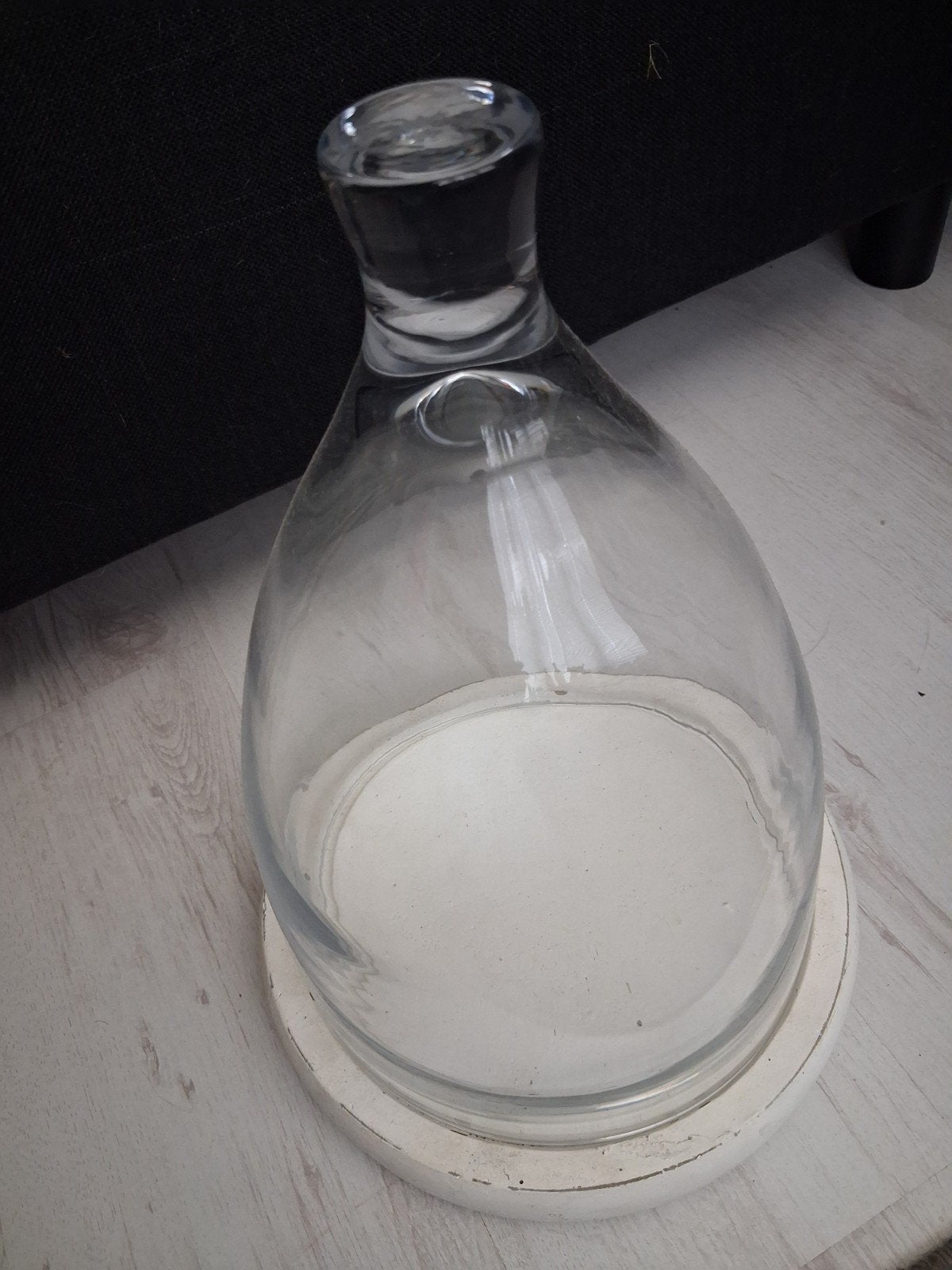 stolp dia  24 cm, Glas, Ophalen, Zo goed als nieuw, 24 cm