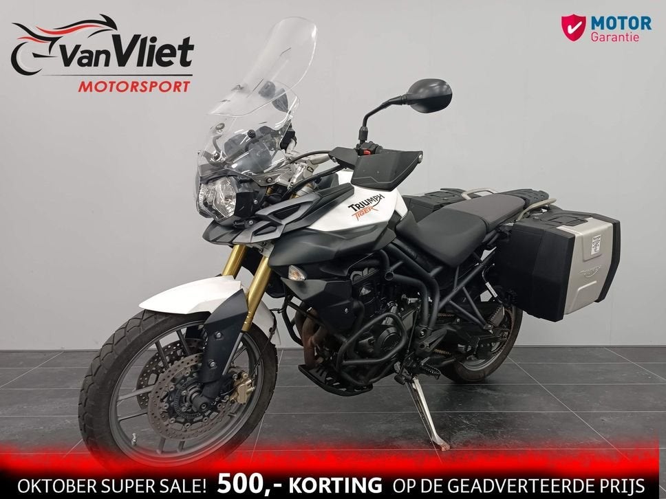 Schitterende Triumph Tiger 800 Abs bj 2014 Zie Foto\'s.!, Bedrijf, 1050 cc, Meer dan 35 kW, Overig
