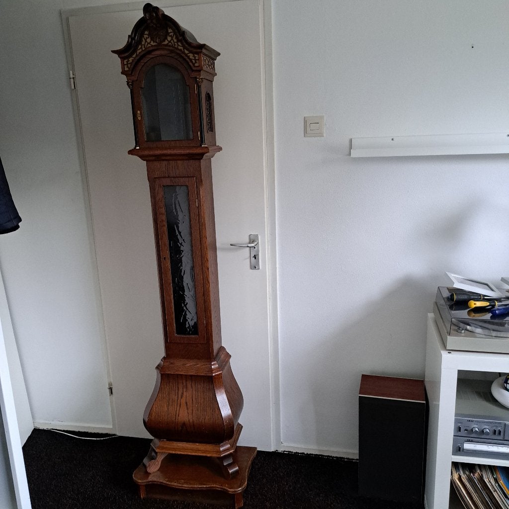 Klassieke staande (lege) Warmink/Wuba klokkast, Ophalen of Verzenden