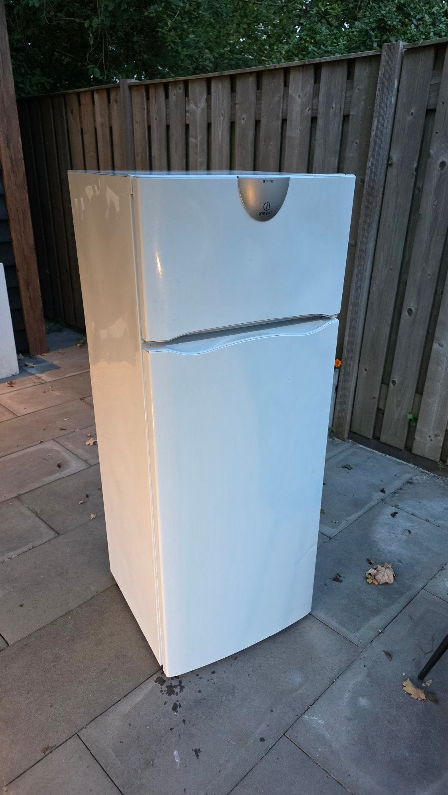 Koelvriescombinatie Indesit A Class, Ophalen, Gebruikt, 120 tot 140 cm, Met aparte vriezer