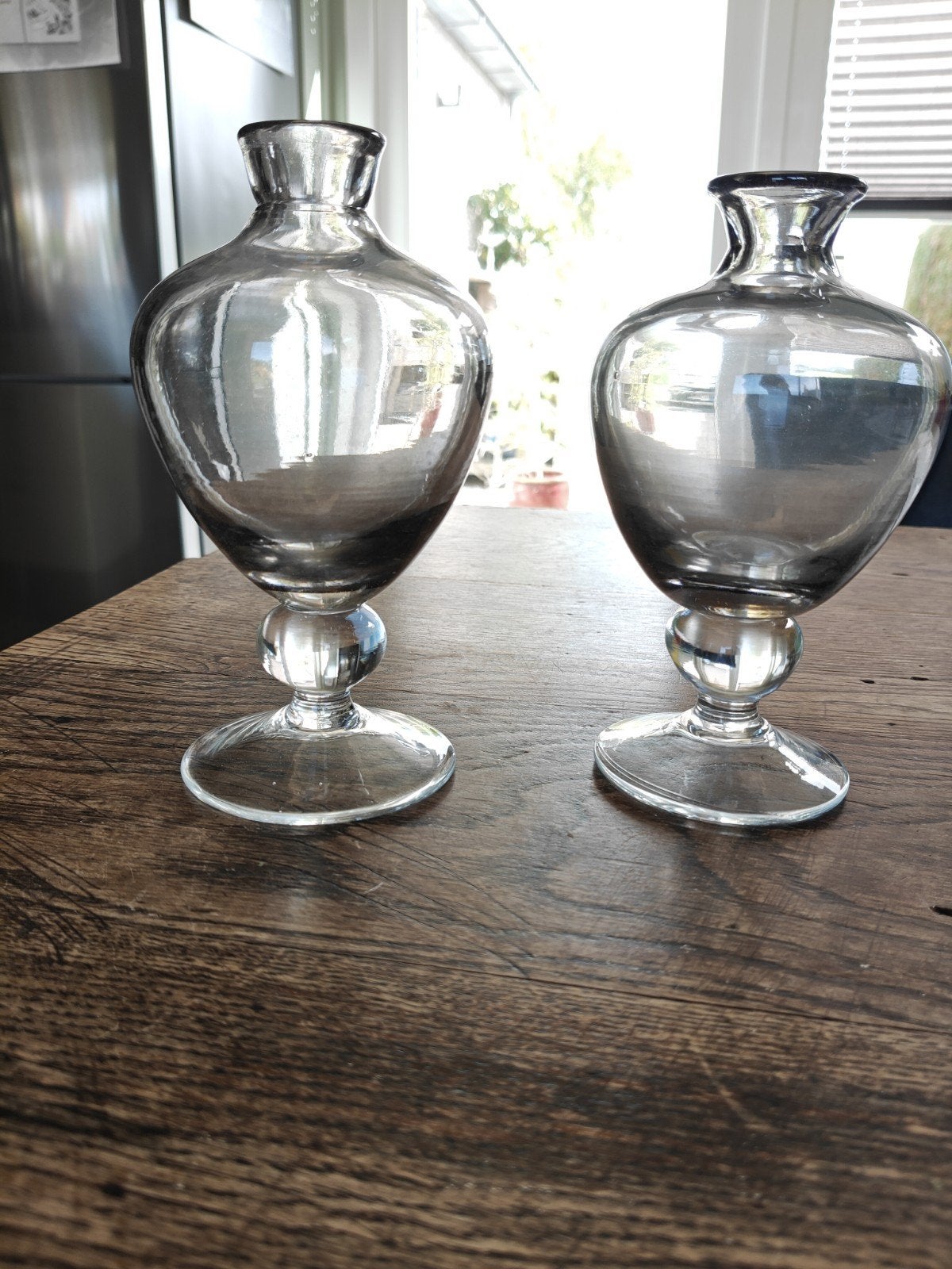 Set van 2 prachtige design vazen, Antiek en Kunst, Ophalen of Verzenden