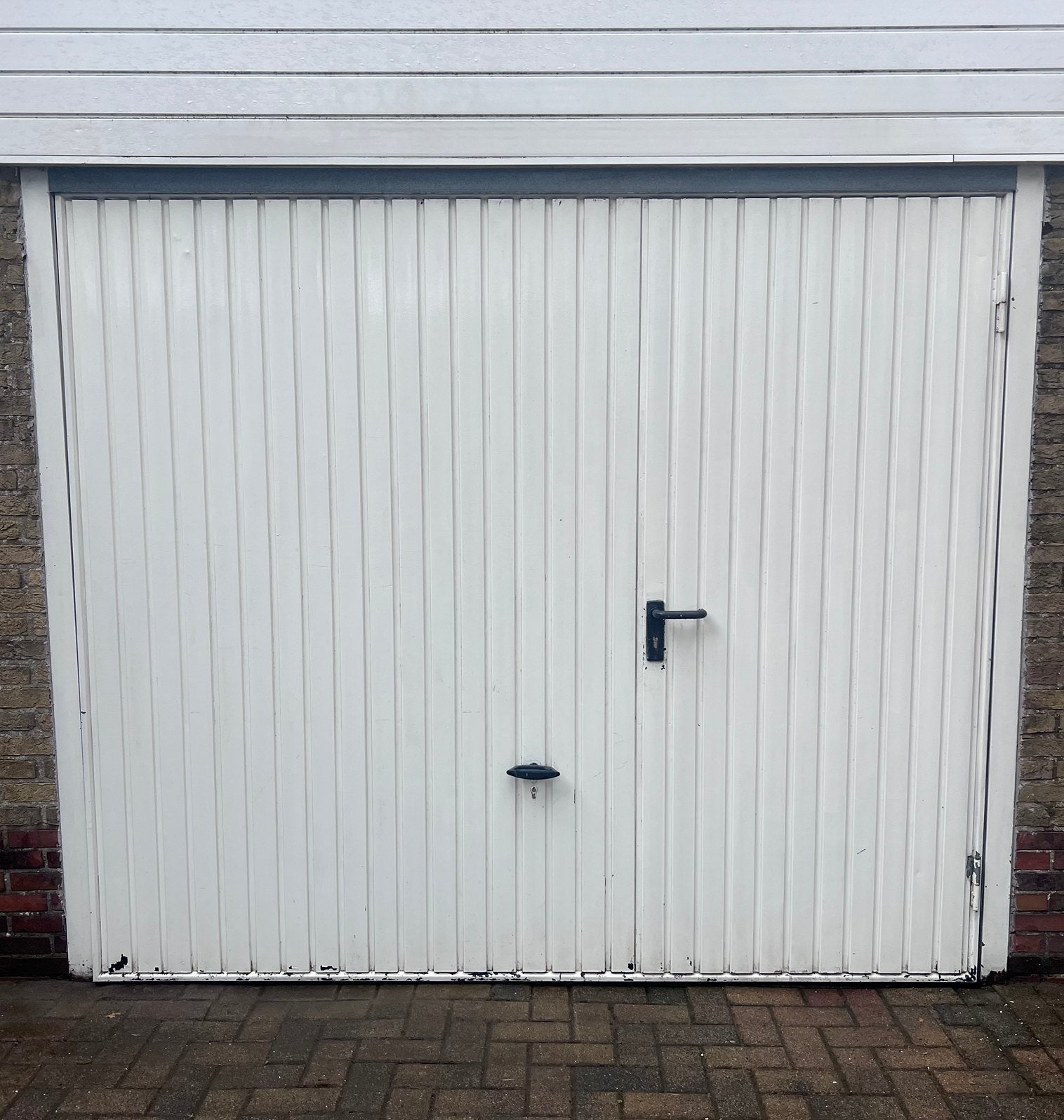 Garagedeur, Ophalen, Gebruikt, 120 cm of meer, Garagedeur