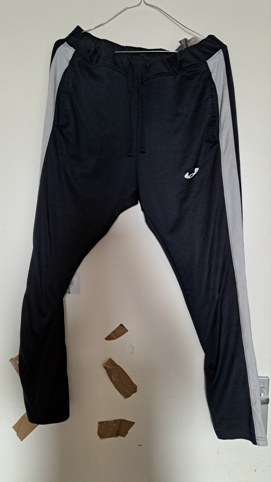 Joma sportbroek - Zwart met grijze strepen, Kleding | Heren, Ophalen of Verzenden