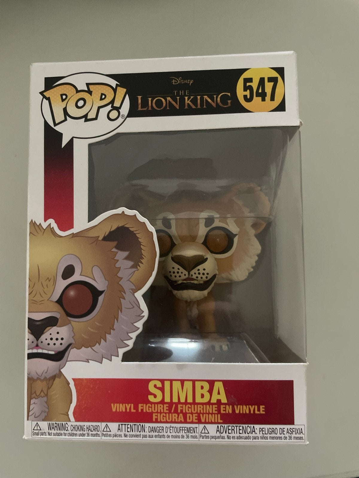 Funko Pop! Disney The Lion King Simba #547 - Nieuw, Ophalen of Verzenden, Nieuw