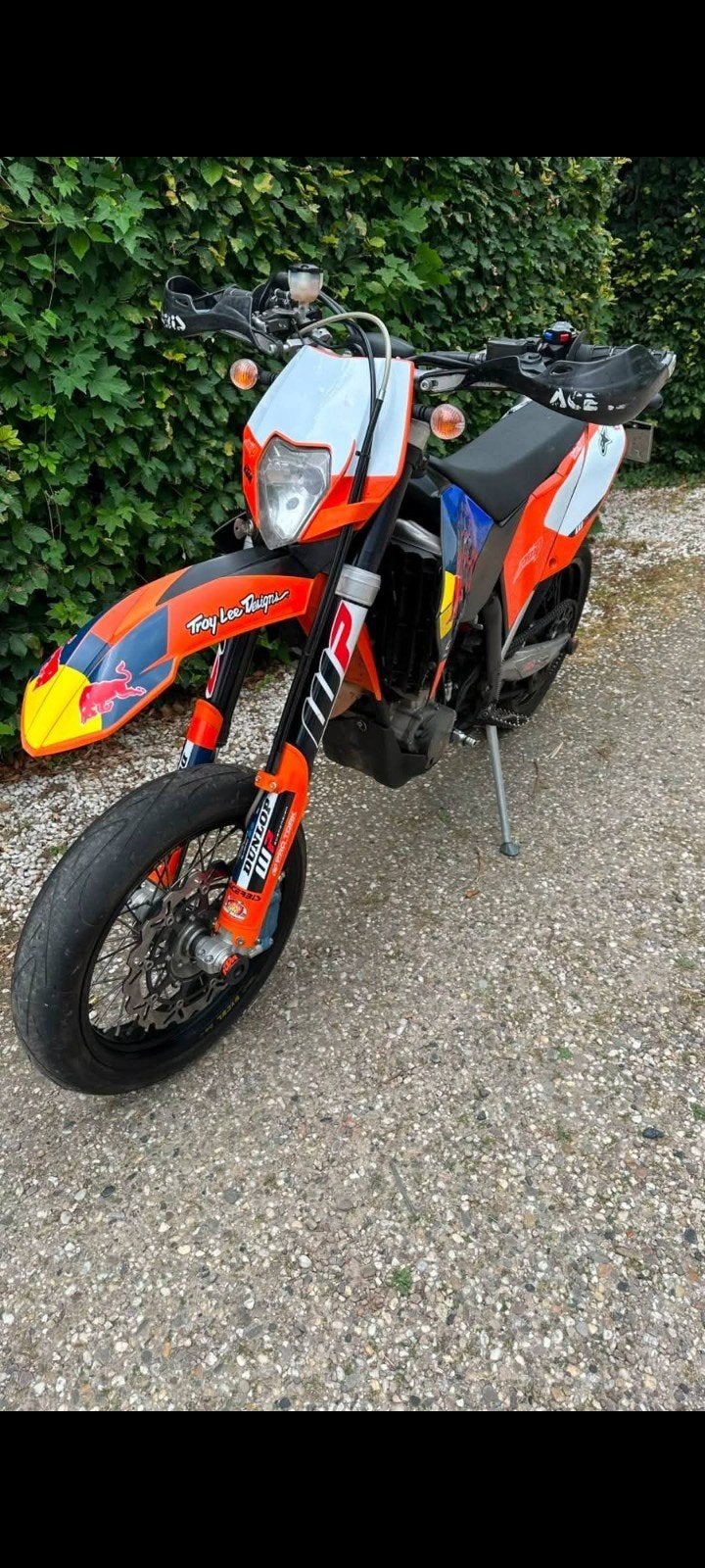 KTM EXC-R Supermoto met Akrapovic en aangepaste vering, 530 cc, Gebruikt, Ktm, Particulier