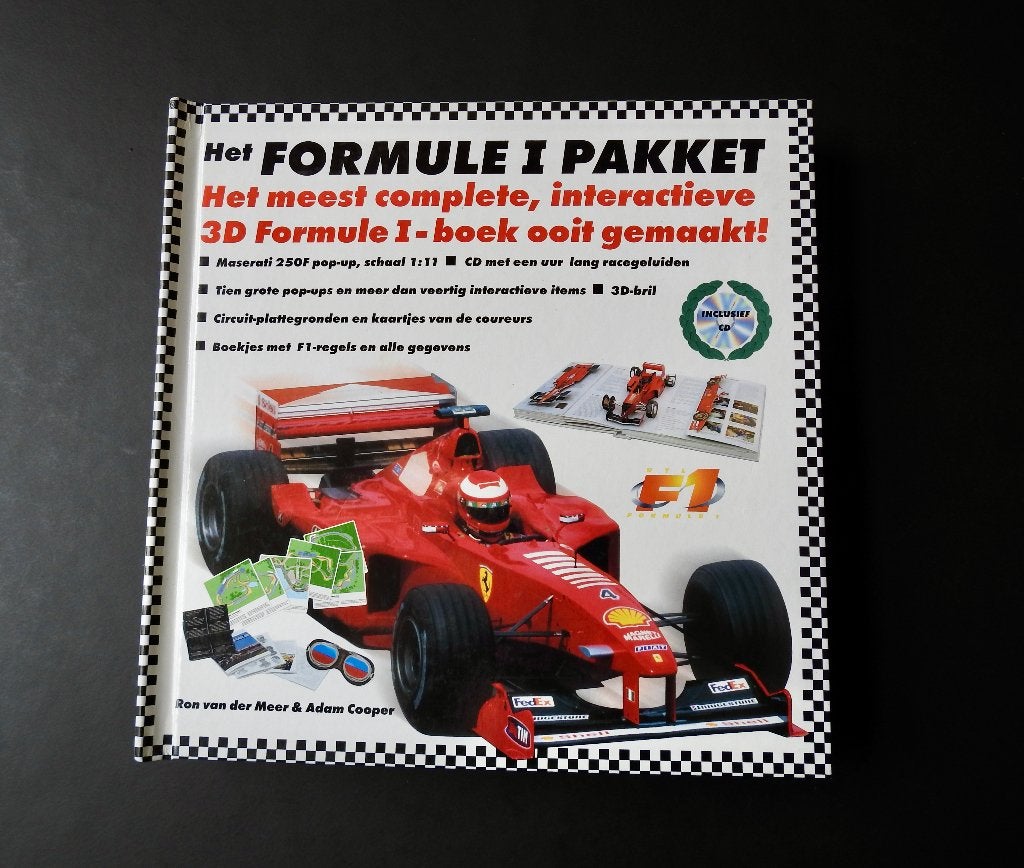 Het Formule 1 pakket  - pop up boek, Ophalen of Verzenden, Zo goed als nieuw, Formule 1