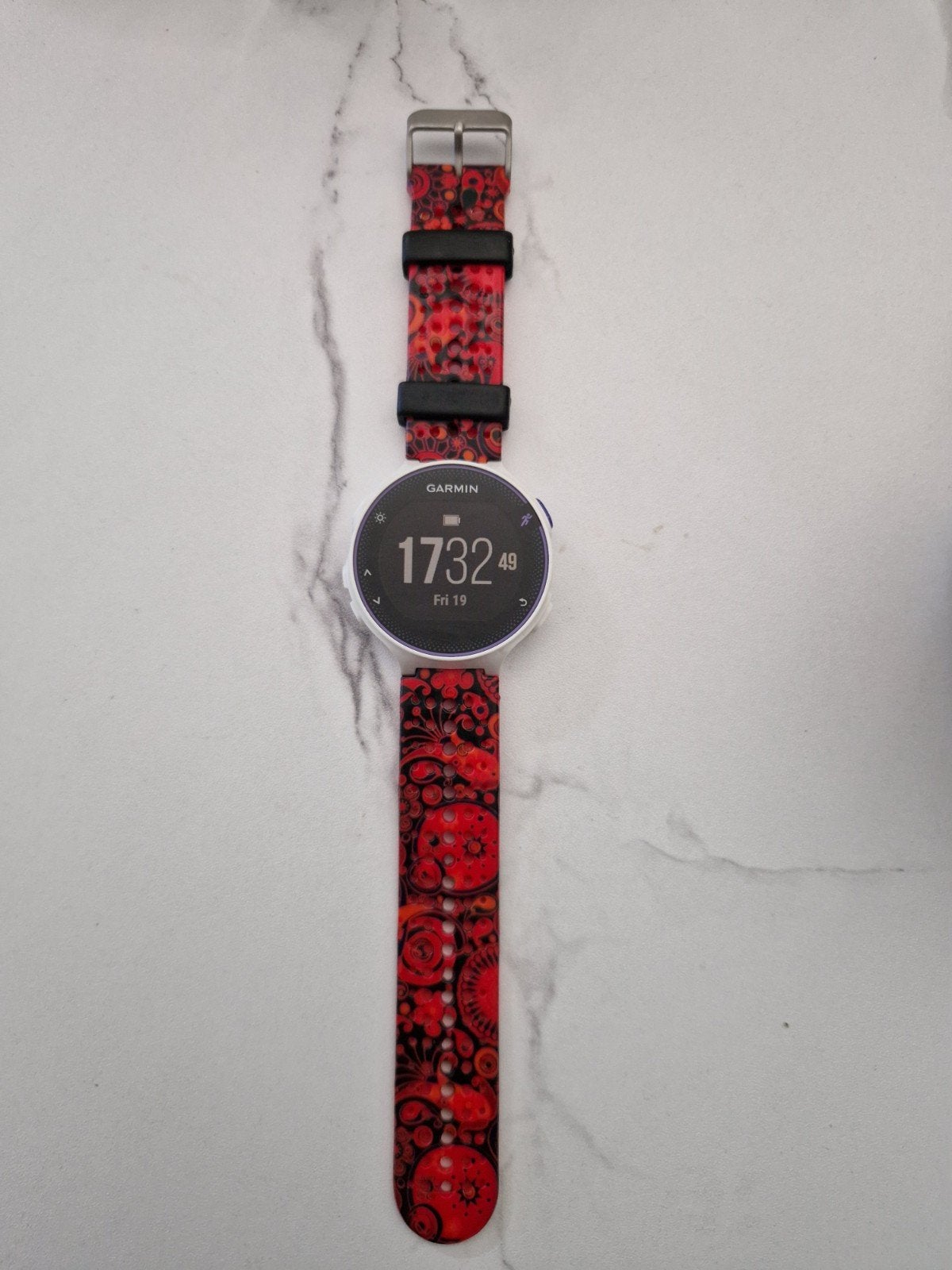 Garmin Forerunner 230 GPS Hardloophorloge, Sieraden, Tassen en Uiterlijk, Sporthorloges, GPS, Gebruikt, Wit, Garmin