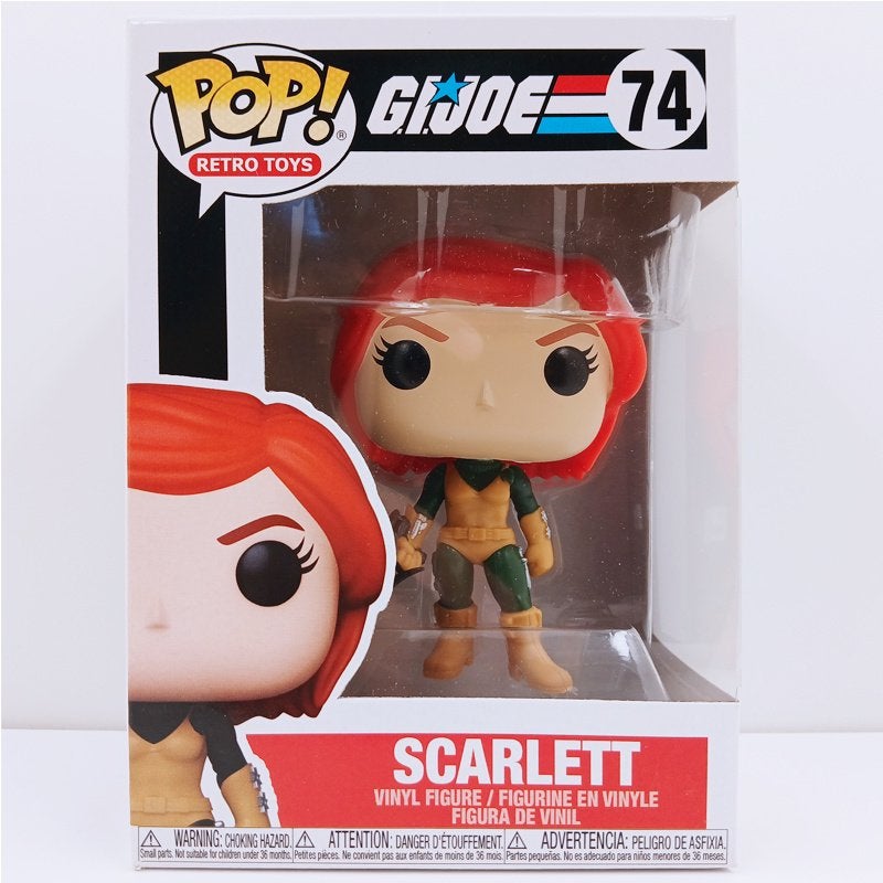 GI Joe Scarlett Retro Toys Funko Pop 74, Ophalen of Verzenden, Nieuw