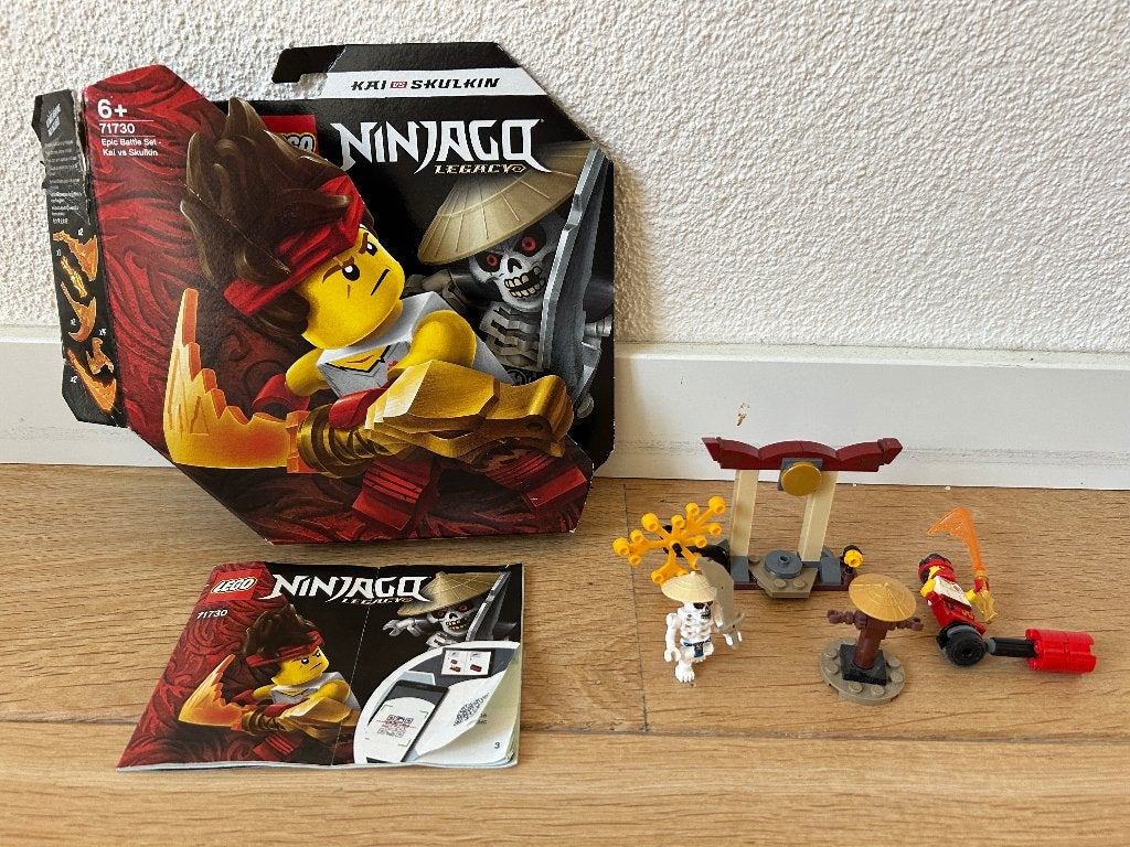 Lego Ninjago 71730, Inclusief instructies, Lego, Ophalen of Verzenden, Zo goed als nieuw