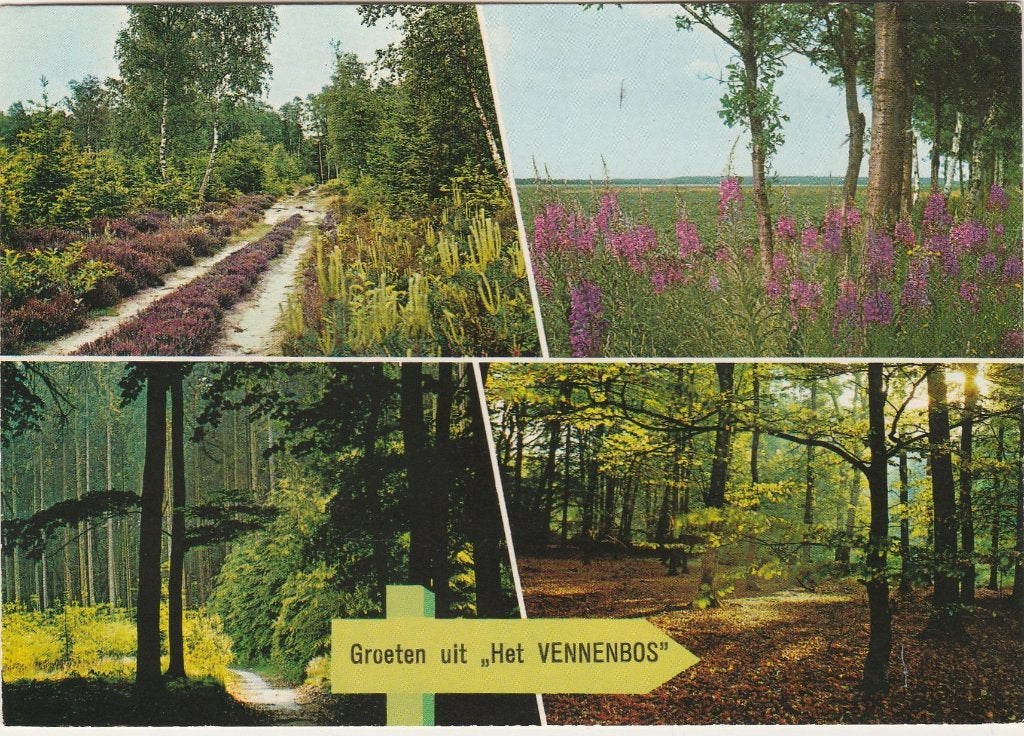 HAPERT Het Vennenbos, Verzenden, 1960 tot 1980, Gelopen, Noord-Brabant