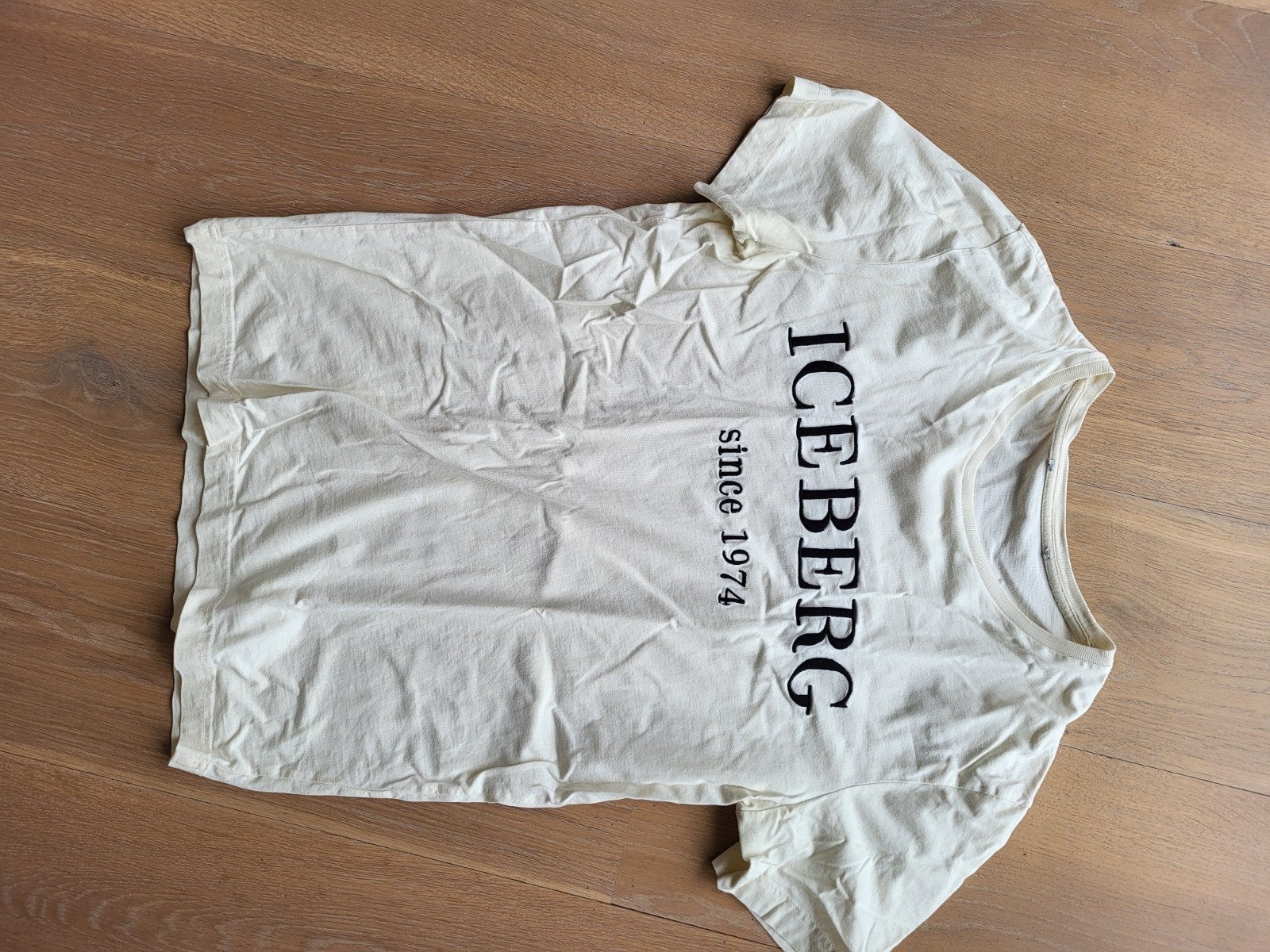 ICEBERG T-SHIRT maat M!!, Kleding | Heren, T-shirts, Ophalen of Verzenden, Zo goed als nieuw