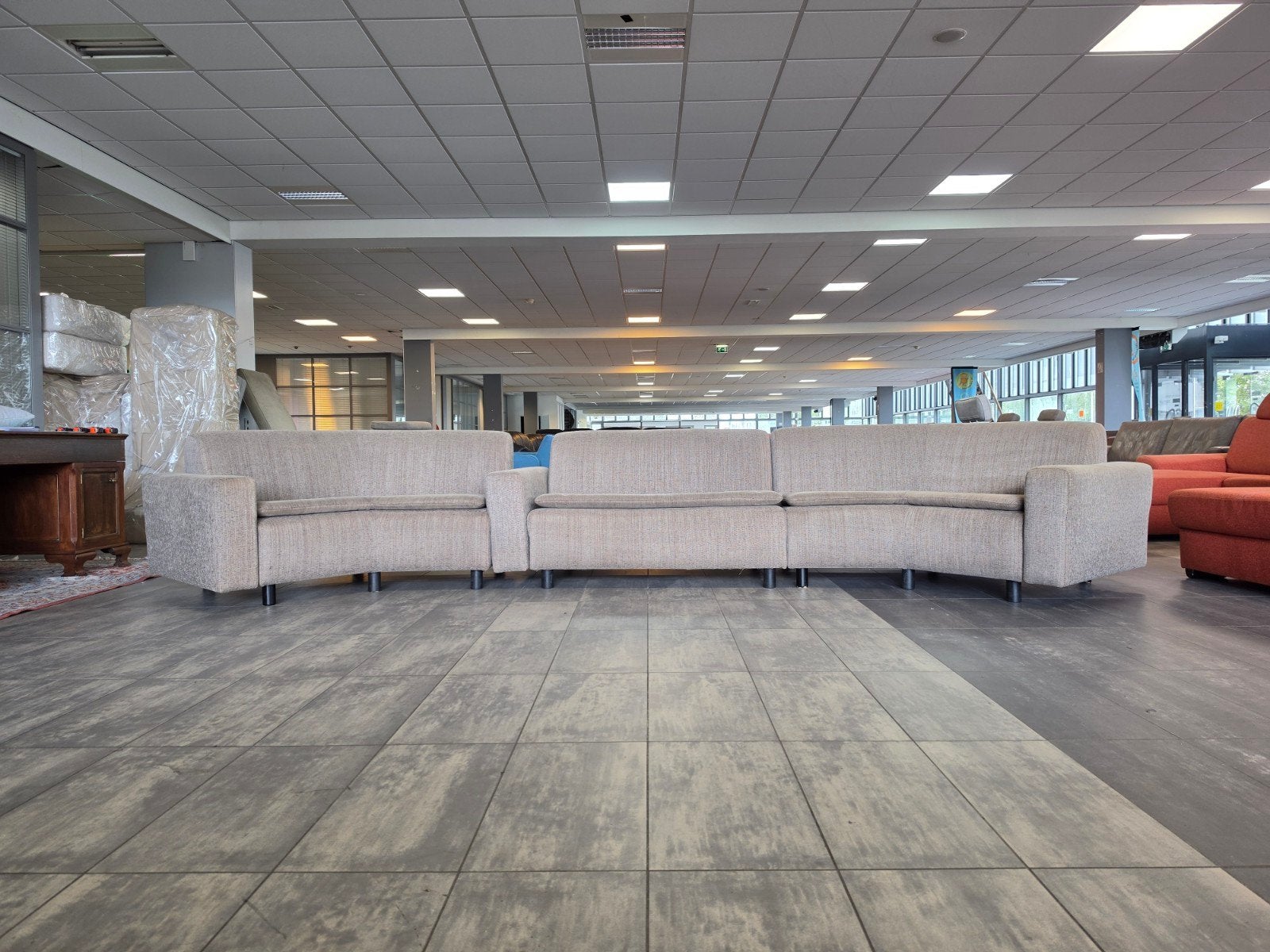 ✅️️️️️️ GEREINIGD modulaire Gelderland U-bank 140x470x140, Huis en Inrichting, Info@onbekend.nl, Hoekbank, 300 cm of meer, 75 tot 100 cm