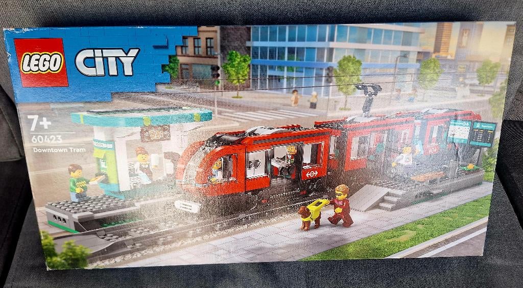 LEGO City 60423 Stadstram en station <>NIEUW<>, City, Nieuw, Ophalen of Verzenden, Complete set