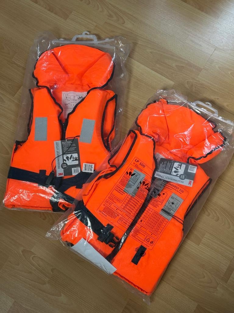 (nog) 1 nieuw (oranje) Zwemvest, Watersport en Boten, Watersportkleding, Nieuw, Reddingsvest of Zwemvest, Dame of Heer, Ophalen