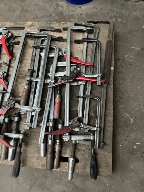 Lijmklemmen Bessey, Ophalen of Verzenden, Gebruikt, Klem, Overige merken