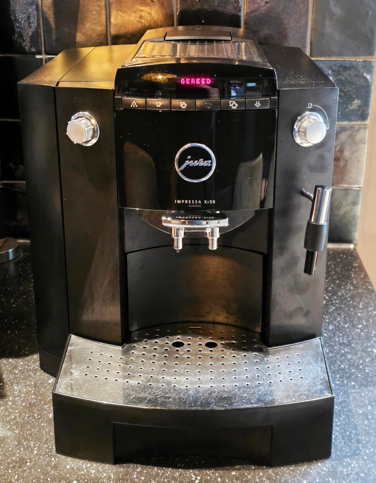 JURA Xf50 - refurbished, Info@vitellicoffee.nl, Jelle Zijlstraweg 210, Ophalen of Verzenden, 2 tot 4 kopjes