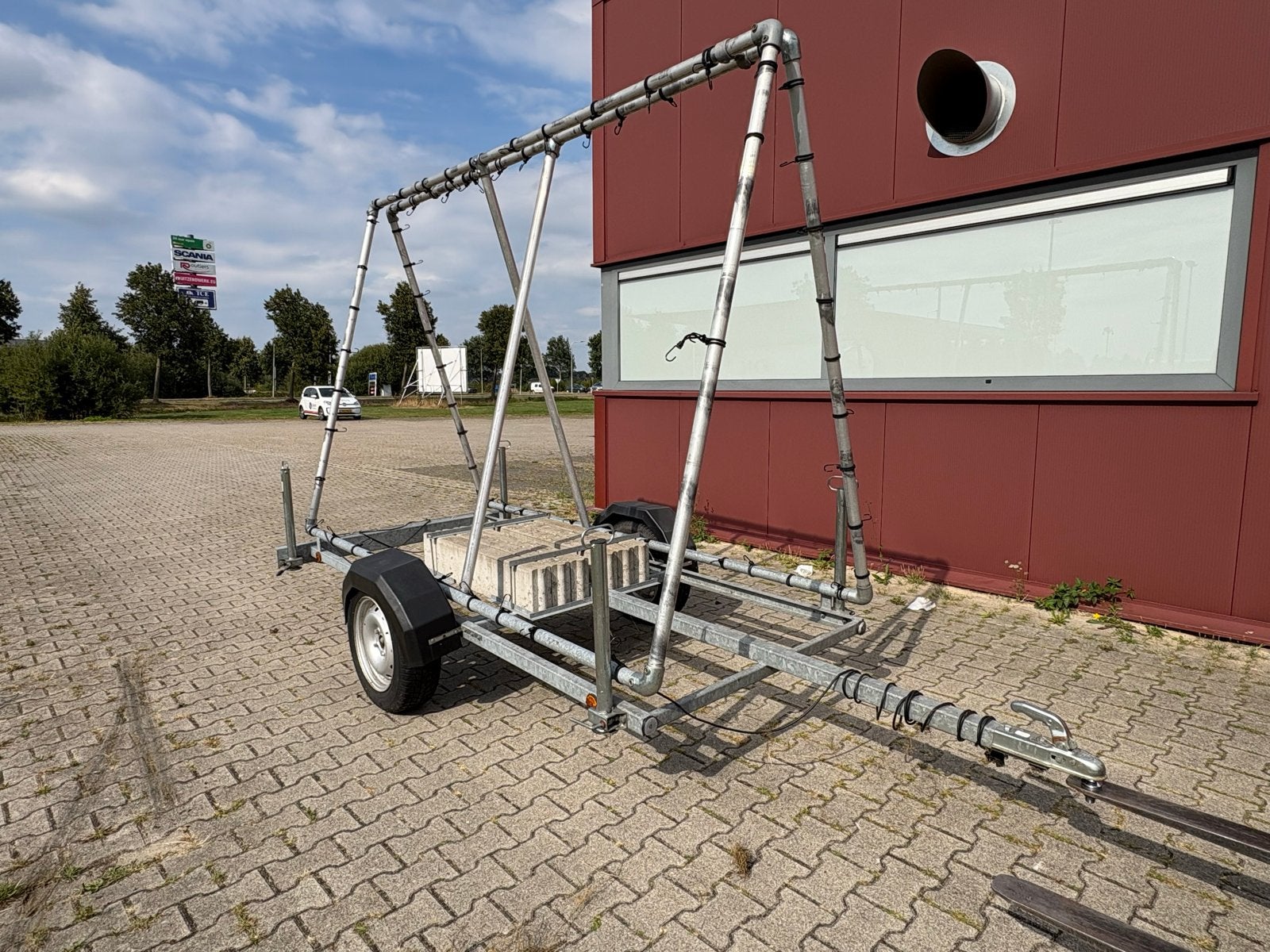 Reclame Aanhanger/Trailer - Zeer Robuust en Goede Staat, Auto diversen, Aanhangers en Bagagewagens, Ophalen, Gebruikt