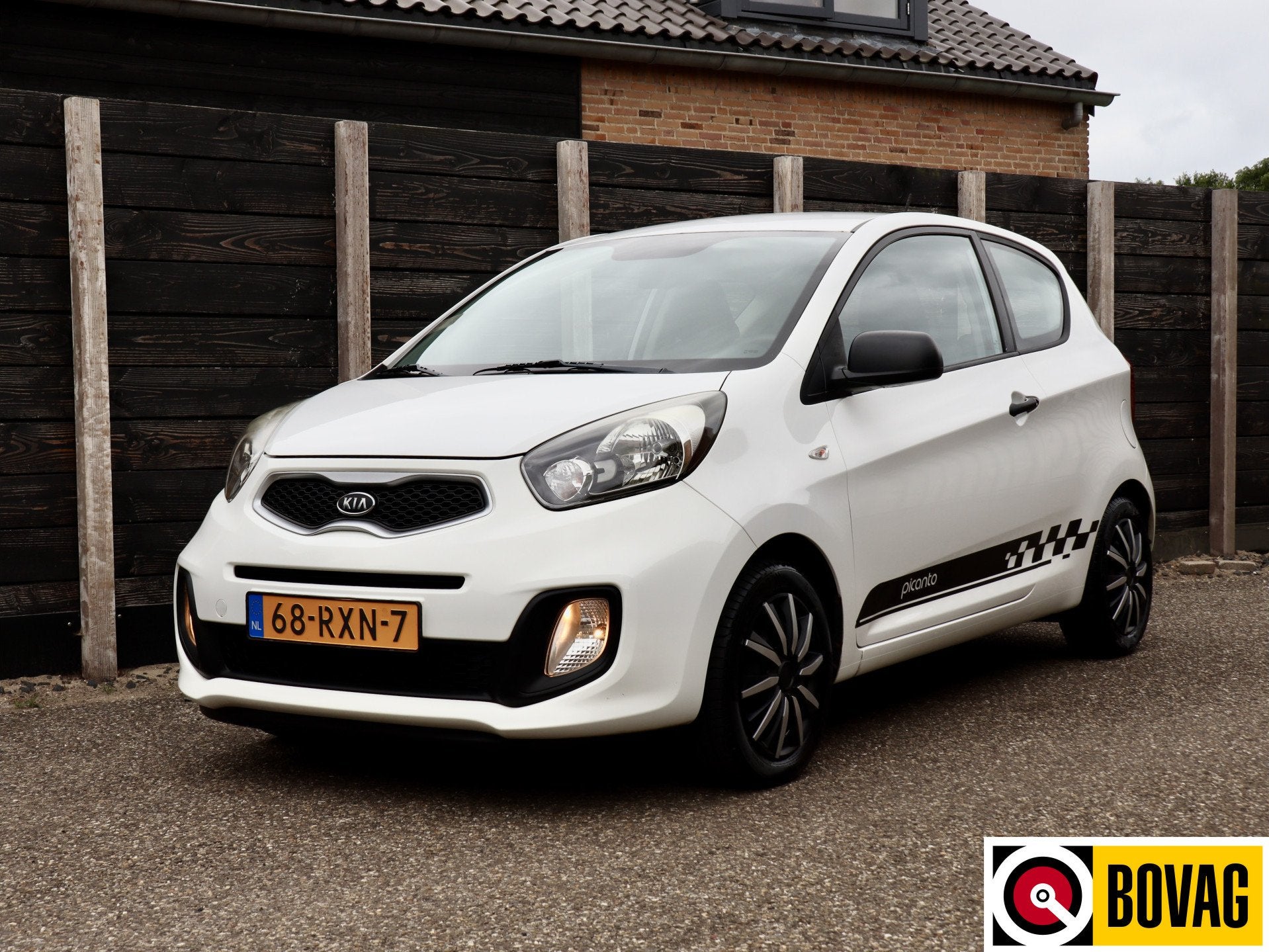 Kia Picanto 1.0 CVVT Airco (bj 2011), Auto's, Voorwielaandrijving, Euro 5, Stof, Gebruikt