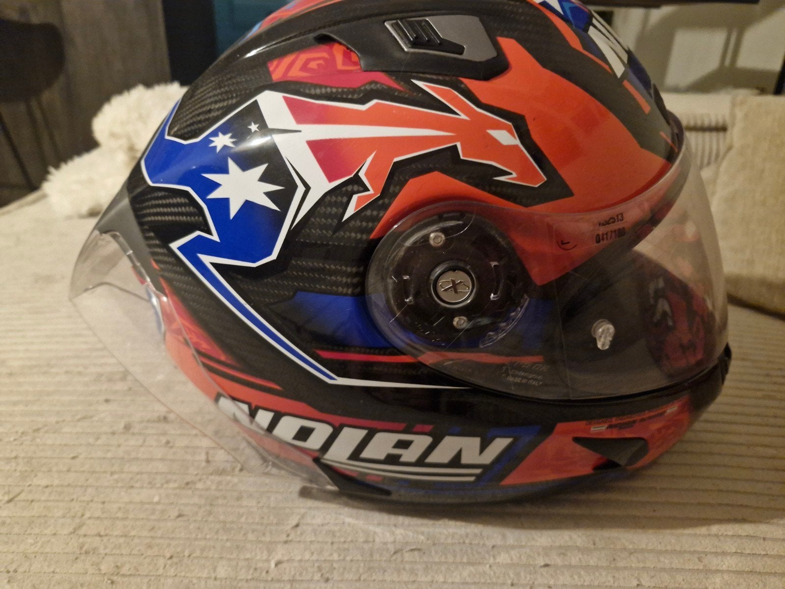 Nolan N87 Casey Stoner Vintage MotoGP Edition Helm, M, Heren, Nolan, Ophalen of Verzenden