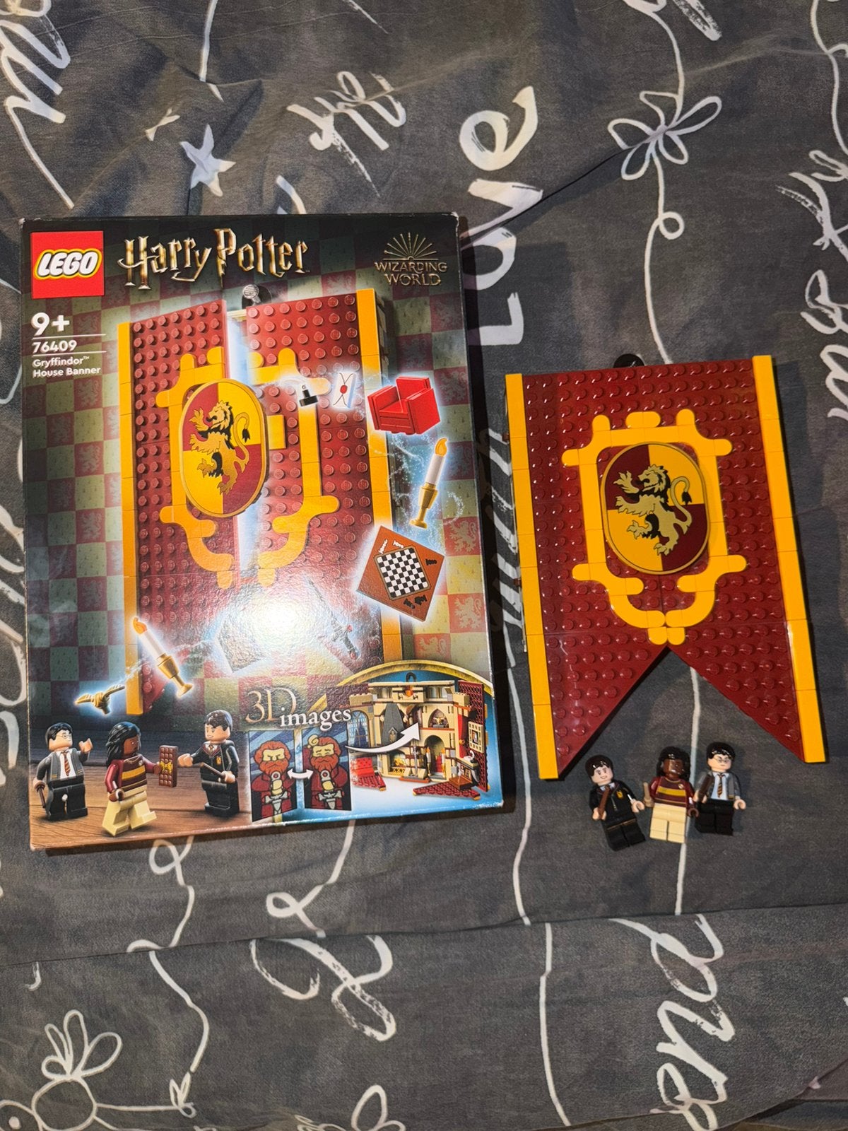 Lego: Harry Potter Gryffindor House banner 76409, Ophalen of Verzenden, Zo goed als nieuw