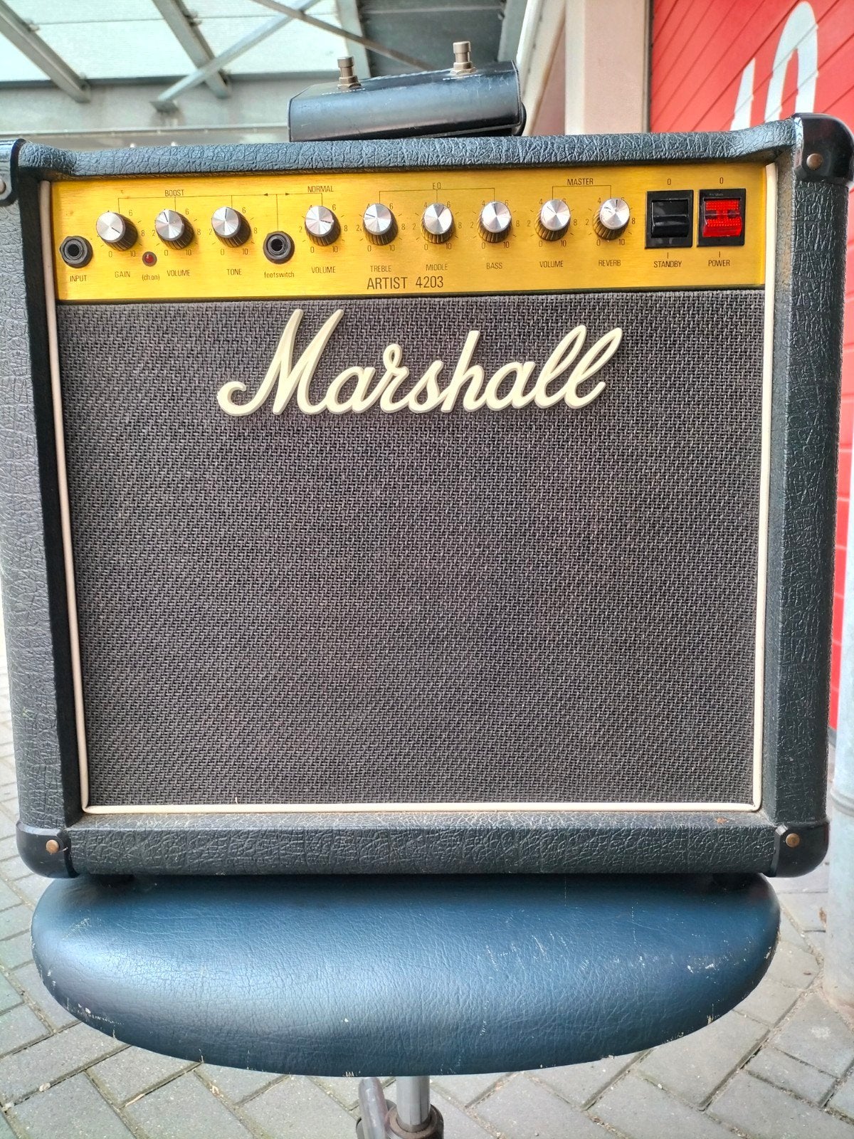 Marshall Artist 4203 Combo 30W Buizenversterker, Muziek en Instrumenten, Versterkers | Bas en Gitaar, Ophalen of Verzenden, Gebruikt